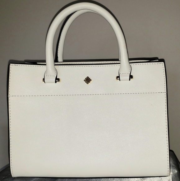 CROWN & IVY Handbag / Shoulder Crossbody Purse - Off White - Like New - Picture 2 of 6